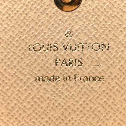 Louis Vuitton Monogram Dentelle Elise Wallet Gold 7 of 11