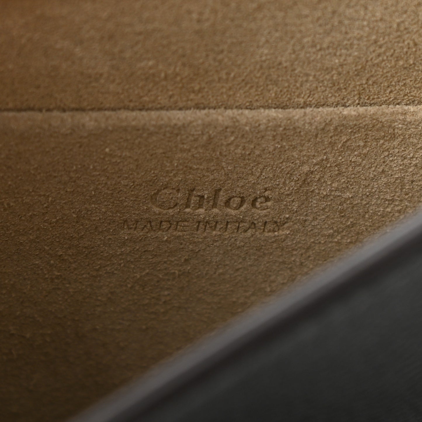 Calfskin Suede Small Nile Bracelet Bag Black