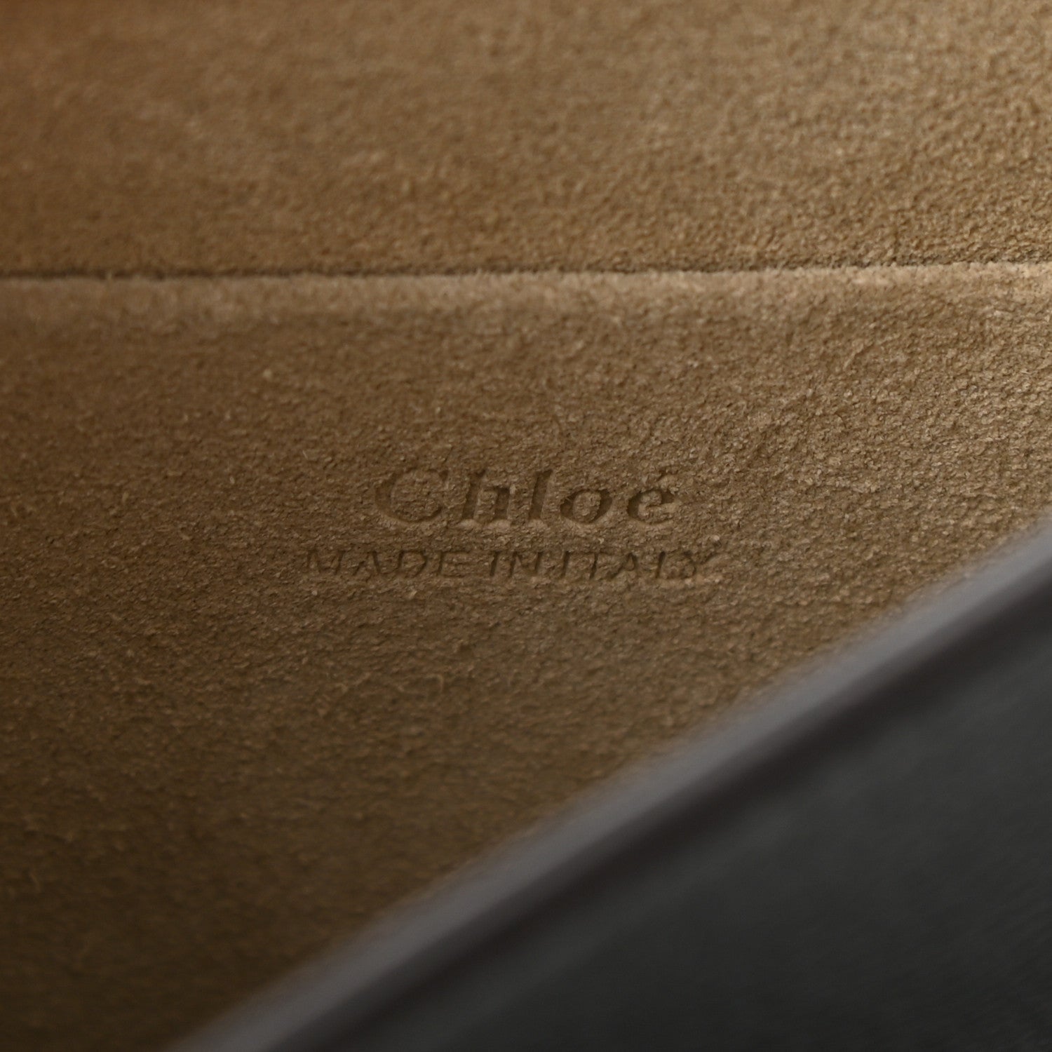 Chloe Calfskin Suede Small Nile Bracelet Bag Black 6 of 10