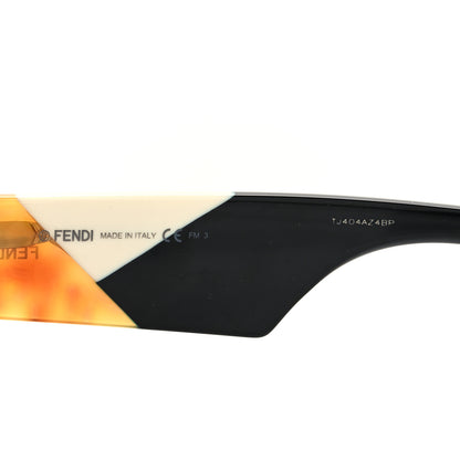 Fendi Facets Square Sunglasses FF 0263/S Black 5 of 9