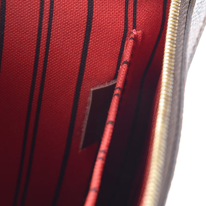 Louis Vuitton Damier Ebene Neverfull MM GM Pochette 7 of 8