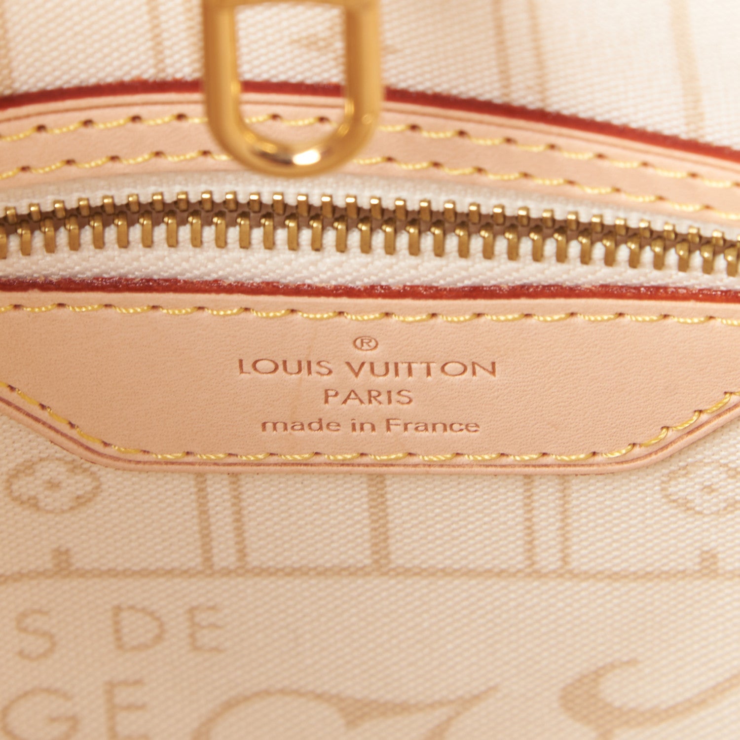 Louis Vuitton Damier Azur Neverfull MM 8 of 9