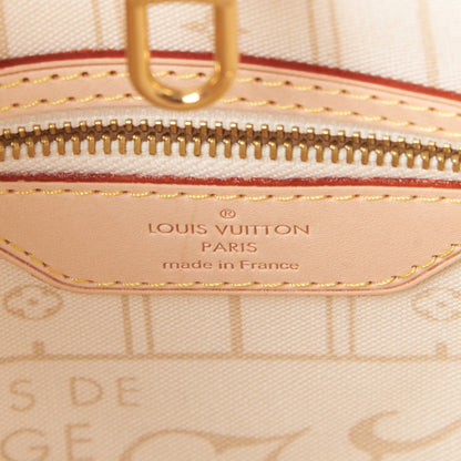 Louis Vuitton Damier Azur Neverfull MM 8 of 9