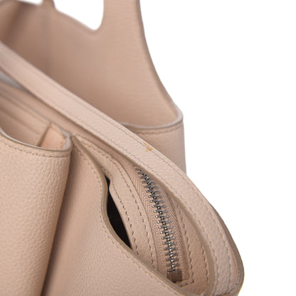Celine Baby Grained Calfskin Small Tri-Fold Bag Powder 7 of 16
