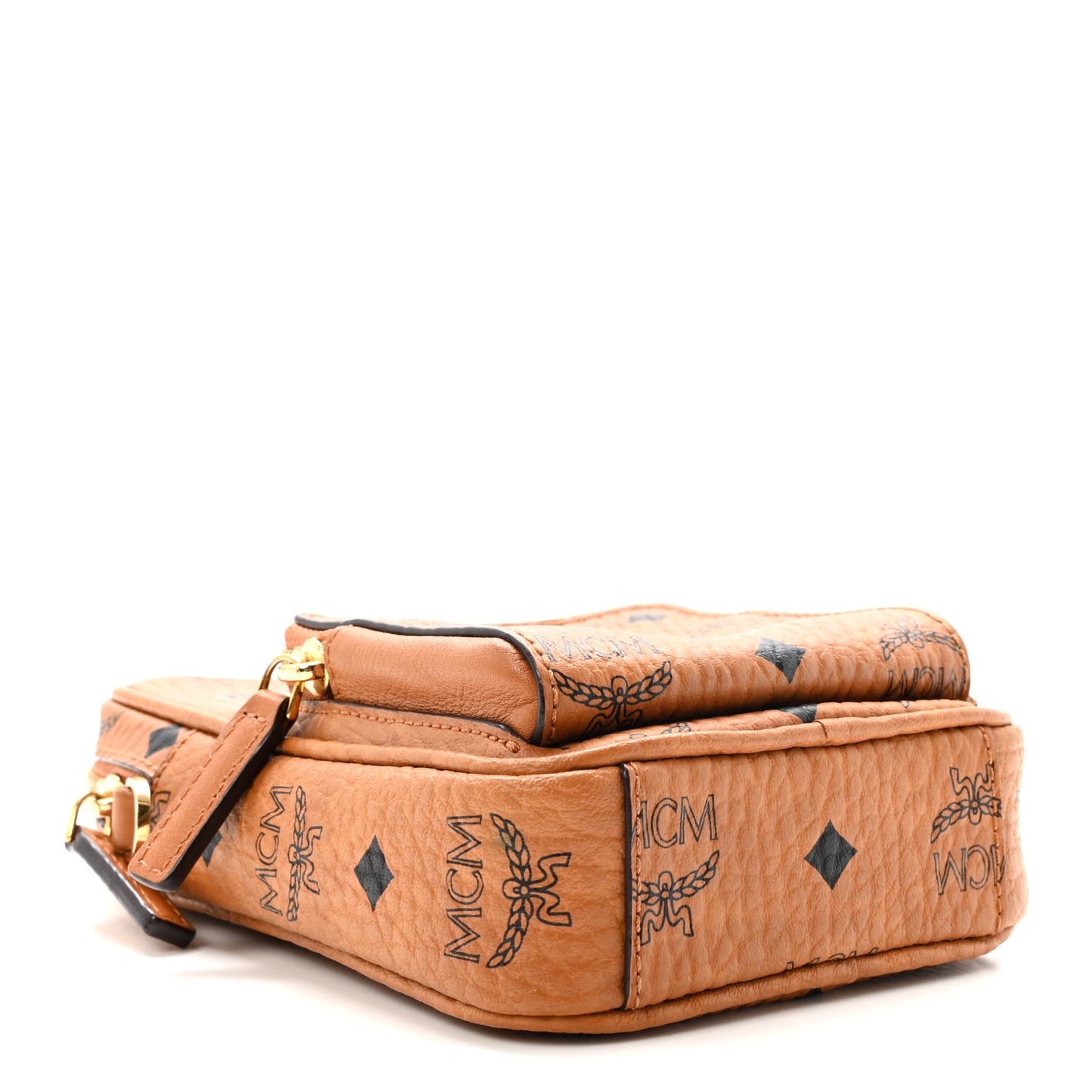 Visetos Camera Crossbody Bag Cognac