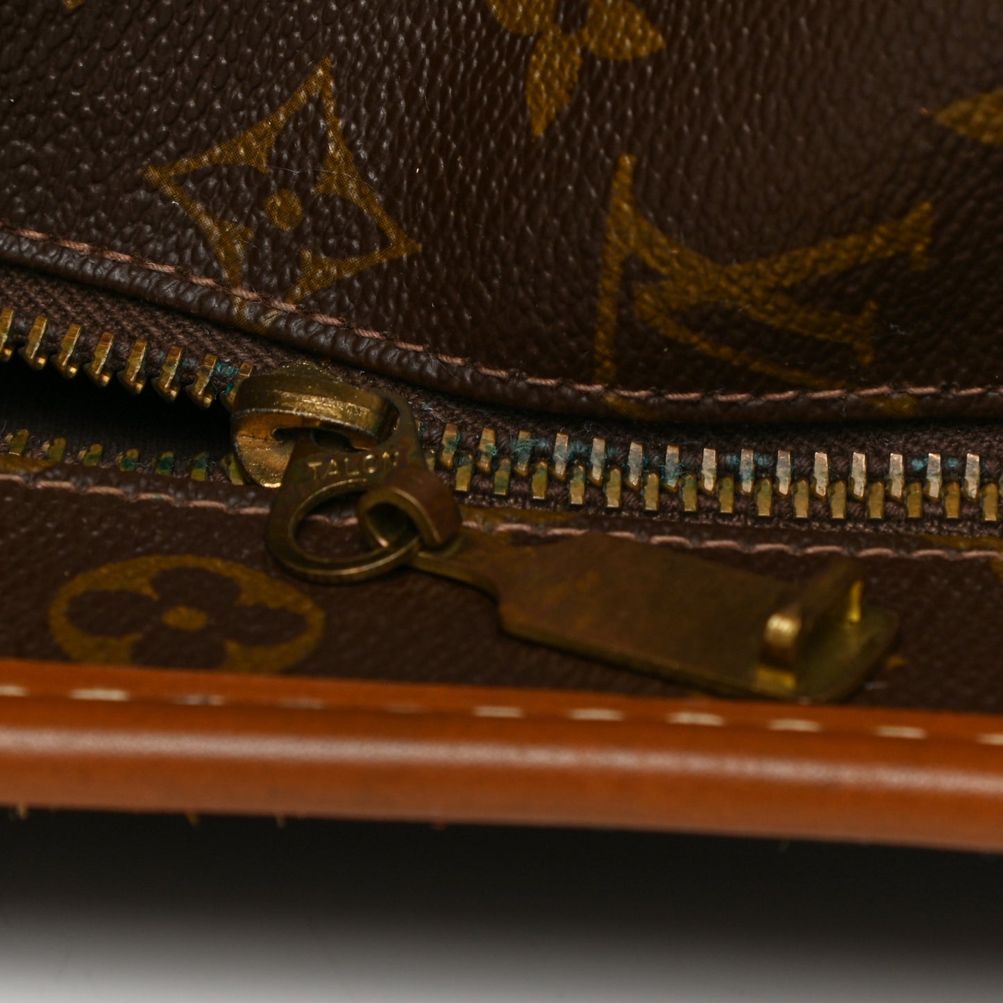 French Company Monogram Garment Bag
