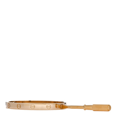 Cartier 18K Yellow Gold LOVE Bracelet 17 3 of 6