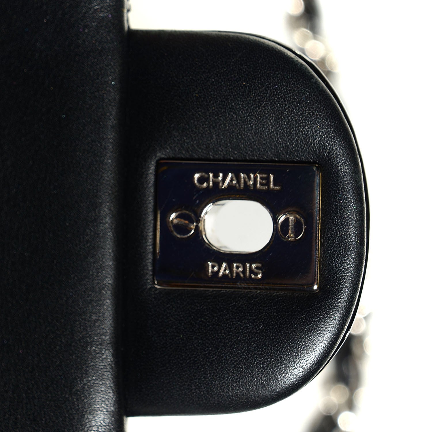 Chanel Patent Calfskin Quilted Mini Rectangular Flap Black 7 of 9