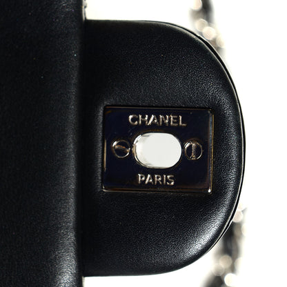 Chanel Patent Calfskin Quilted Mini Rectangular Flap Black 7 of 9