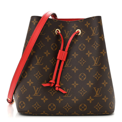 Louis Vuitton Monogram Neonoe MM Coquelicot 1 of 9