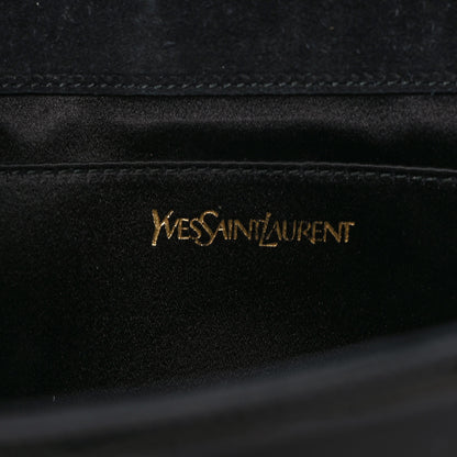 Saint Laurent Patent Monogram Large Belle De Jour Clutch Black 5 of 8