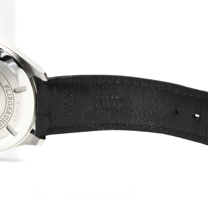 IWC Stainless Steel Alligator 39mm Pilot Mark XVI Automatic Watch Black IW325501 6 of 7