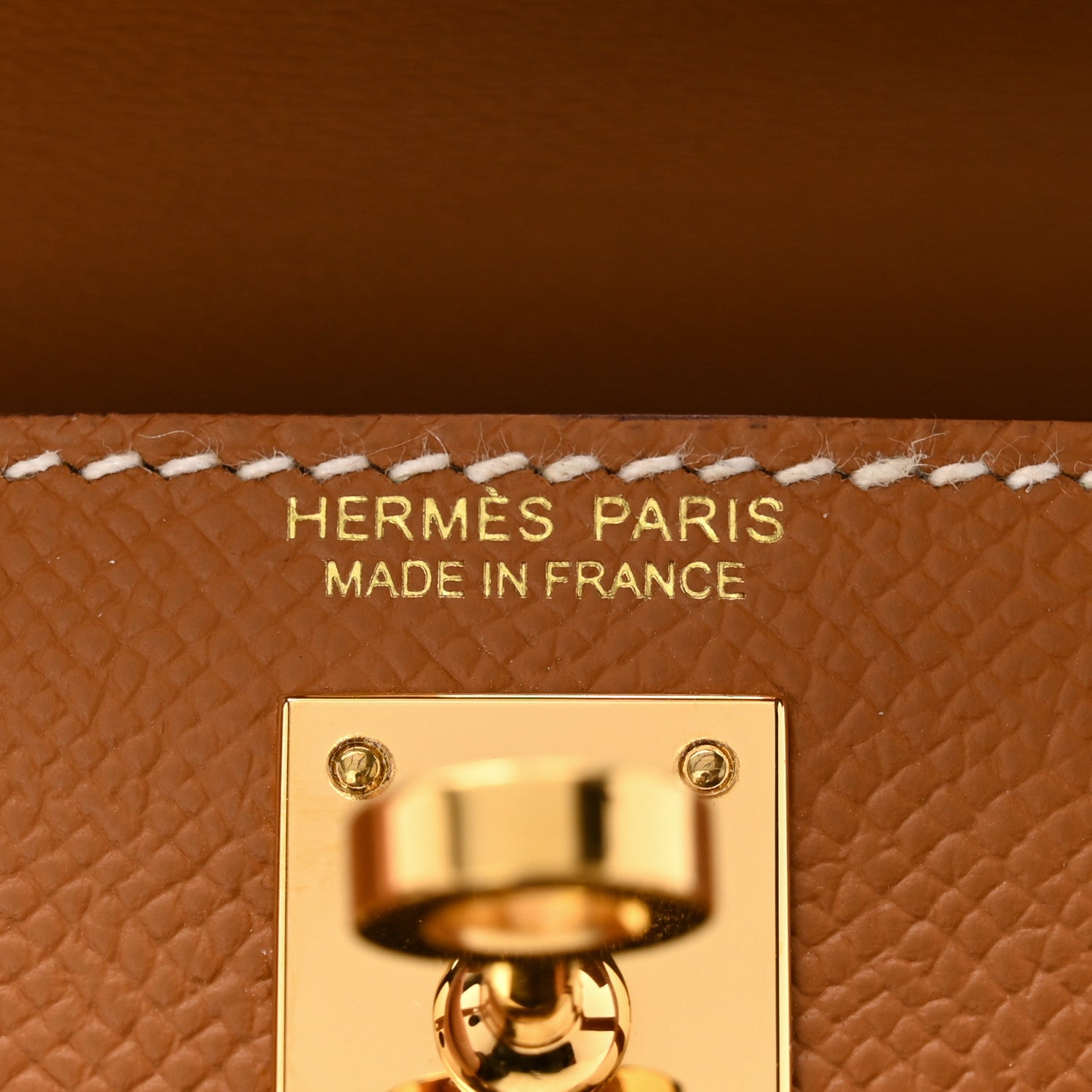 Hermes Epsom Mini Kelly Sellier 20 Gold 6 of 10