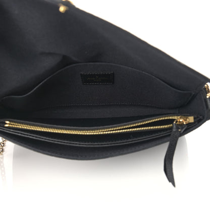 Louis Vuitton Empreinte Pochette Felicie Chain Wallet Black 8 of 10