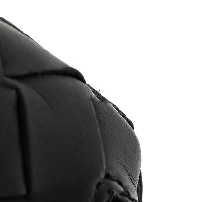 Bottega Veneta Nappa Intrecciato Wrist Pouch Black 8 of 9