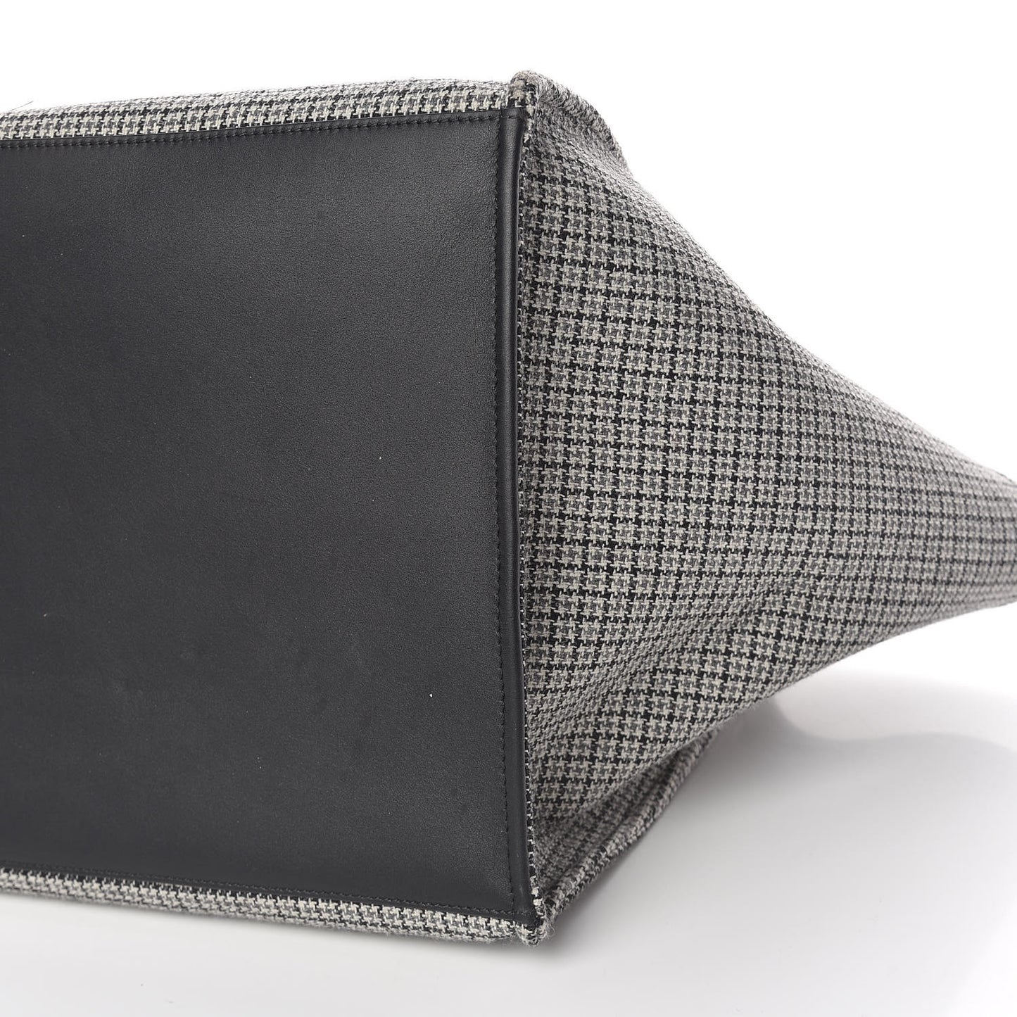 Tweed Smooth Calfskin Medium Big Bag Black