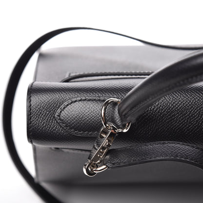 Hermes Epsom Kelly Sellier 32 Black 13 of 47