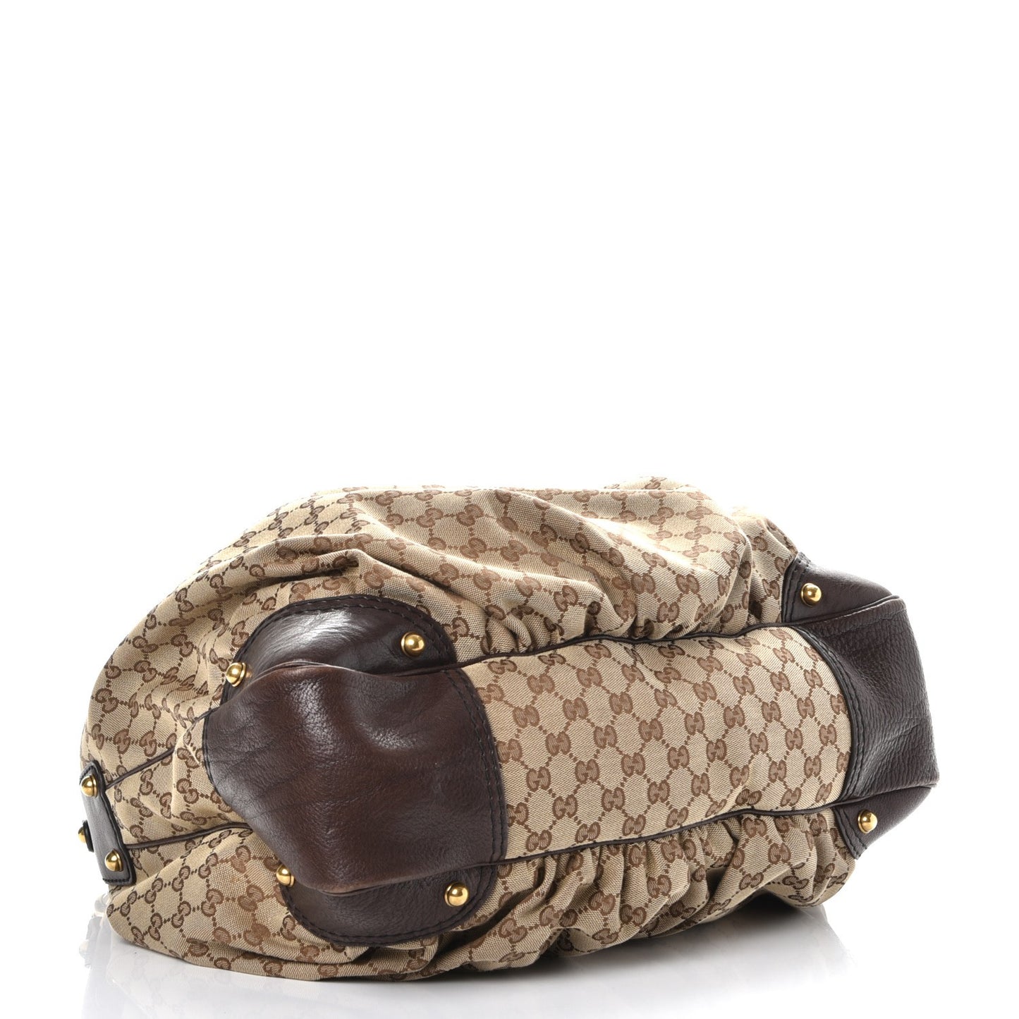 Monogram Large Jockey Hobo Dark Brown