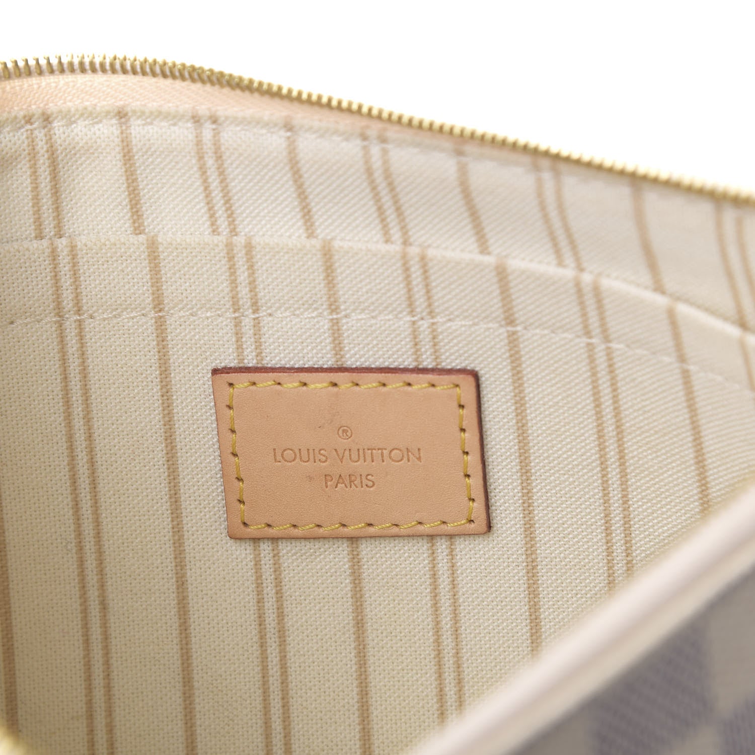 Louis Vuitton Damier Azur Neverfull MM GM Pochette 8 of 13