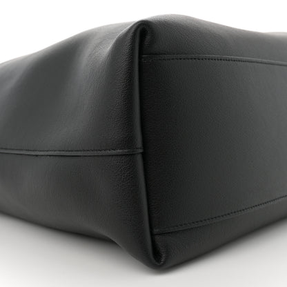 Saint Laurent Calfskin Bold Shopping Tote Black 10 of 13
