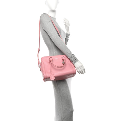 Alexander McQueen Calfskin Small Skull Padlock Zip Around Tote Petal 2 of 11
