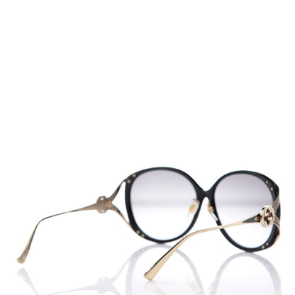 Gucci Round Frame Injected GG0226SK Sunglasses Black 4 of 9