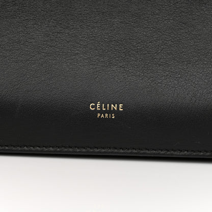 Celine Smooth Calfskin Mini Clasp Bag Black 7 of 12