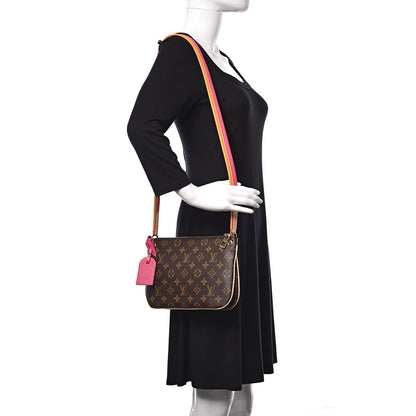 Louis Vuitton Monogram Lorette Hot Pink 2 of 9