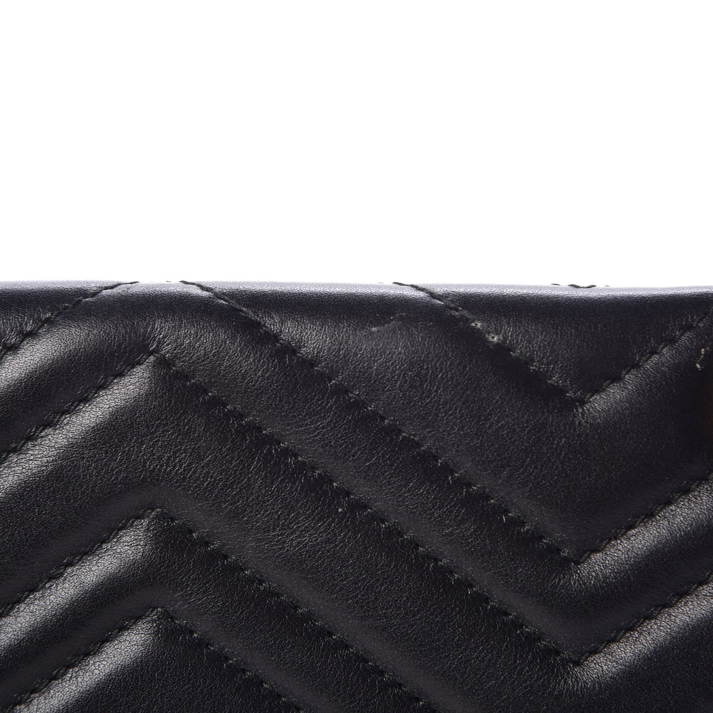 Calfskin Matelasse Small GG Marmont Shoulder Bag Black