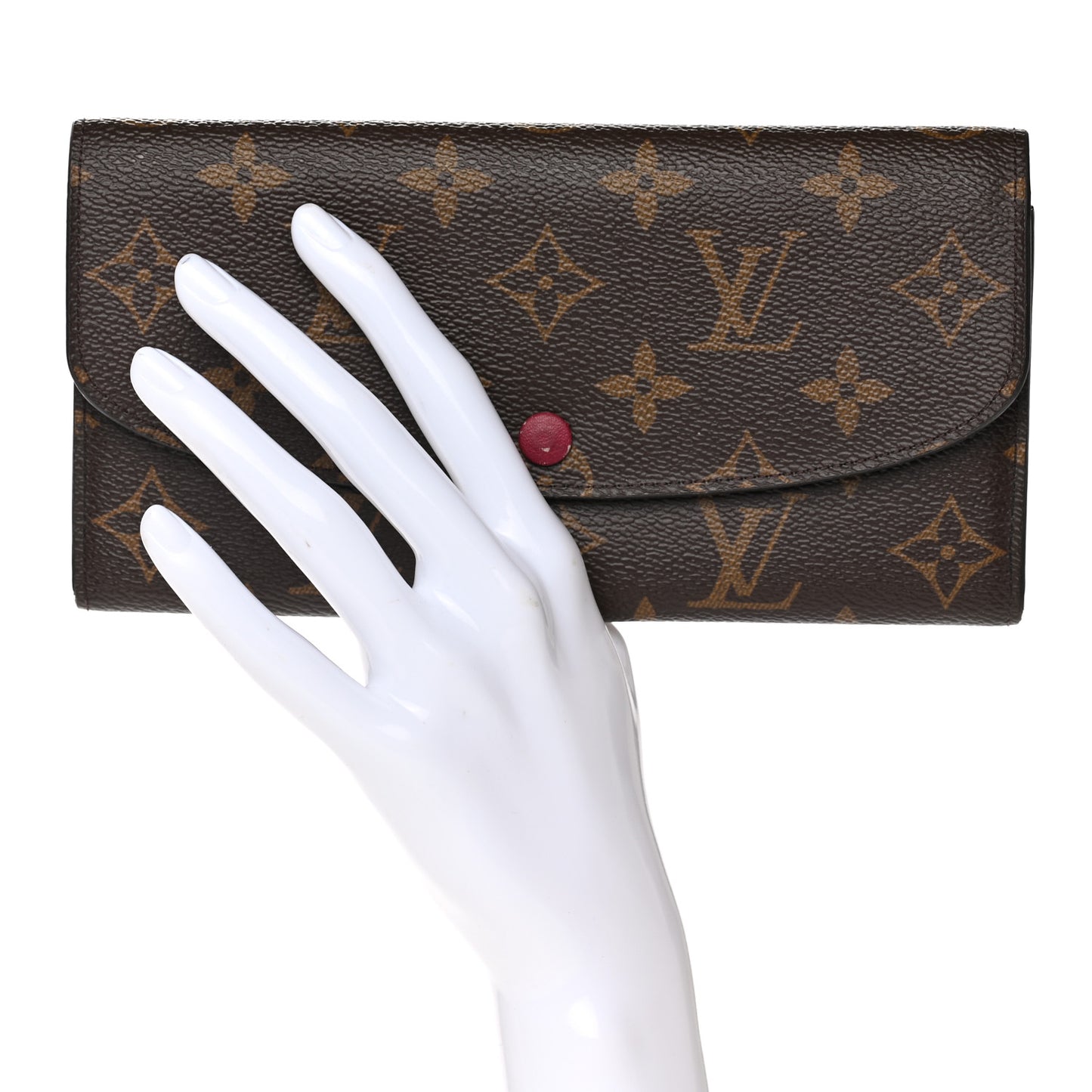 Monogram Emilie Wallet Fuchsia