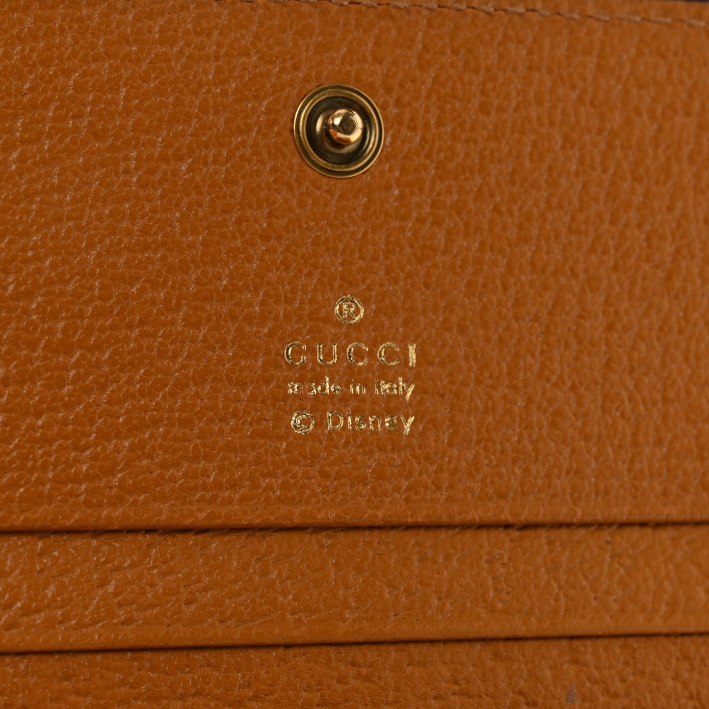 X DISNEY Mini Vintage GG Supreme Monogram Mickey Mouse Card Holder Wallet Beige Vintage Sun Oil