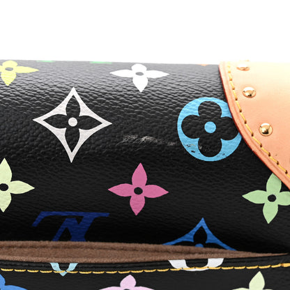 Louis Vuitton Monogram Multicolor Marilyn Black 10 of 11