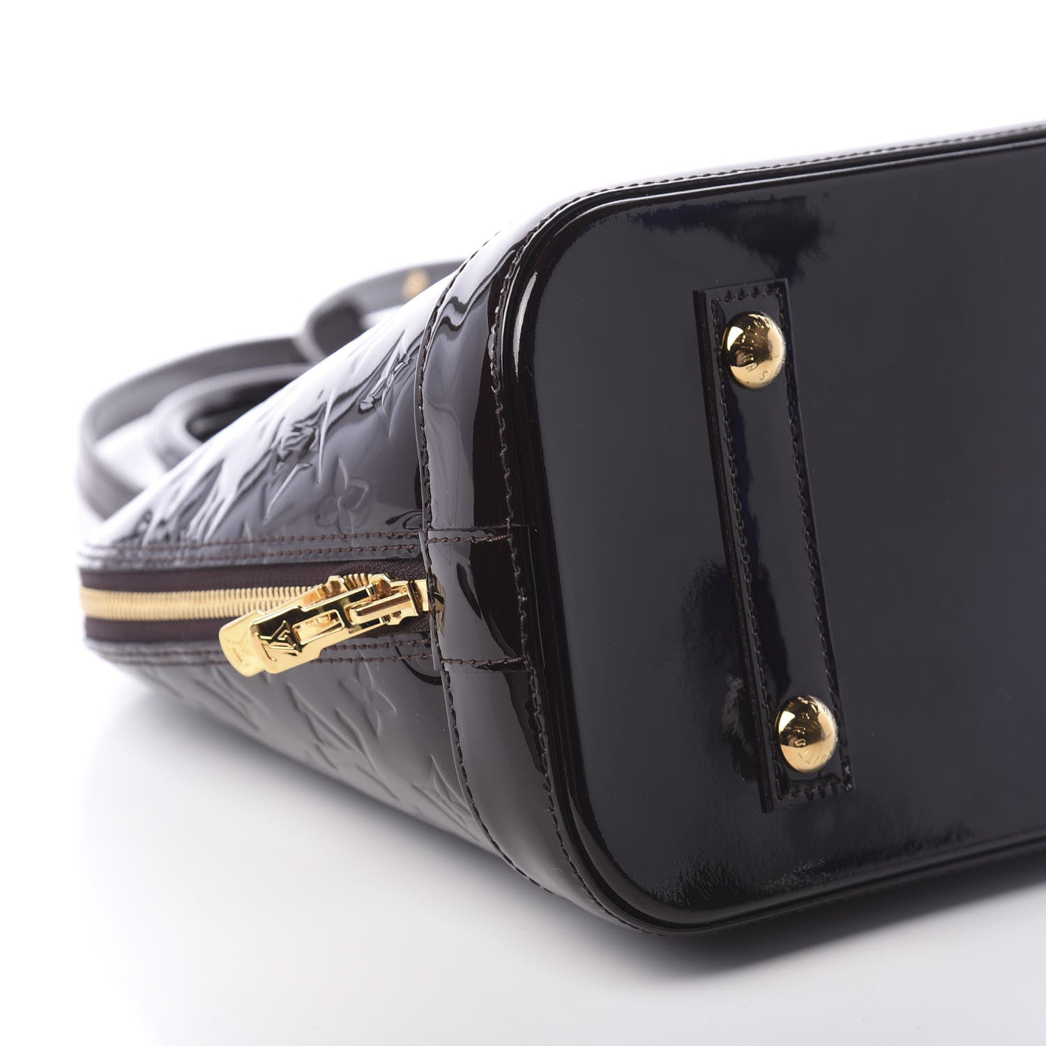 Louis Vuitton Vernis Alma PM Amarante 8 of 9