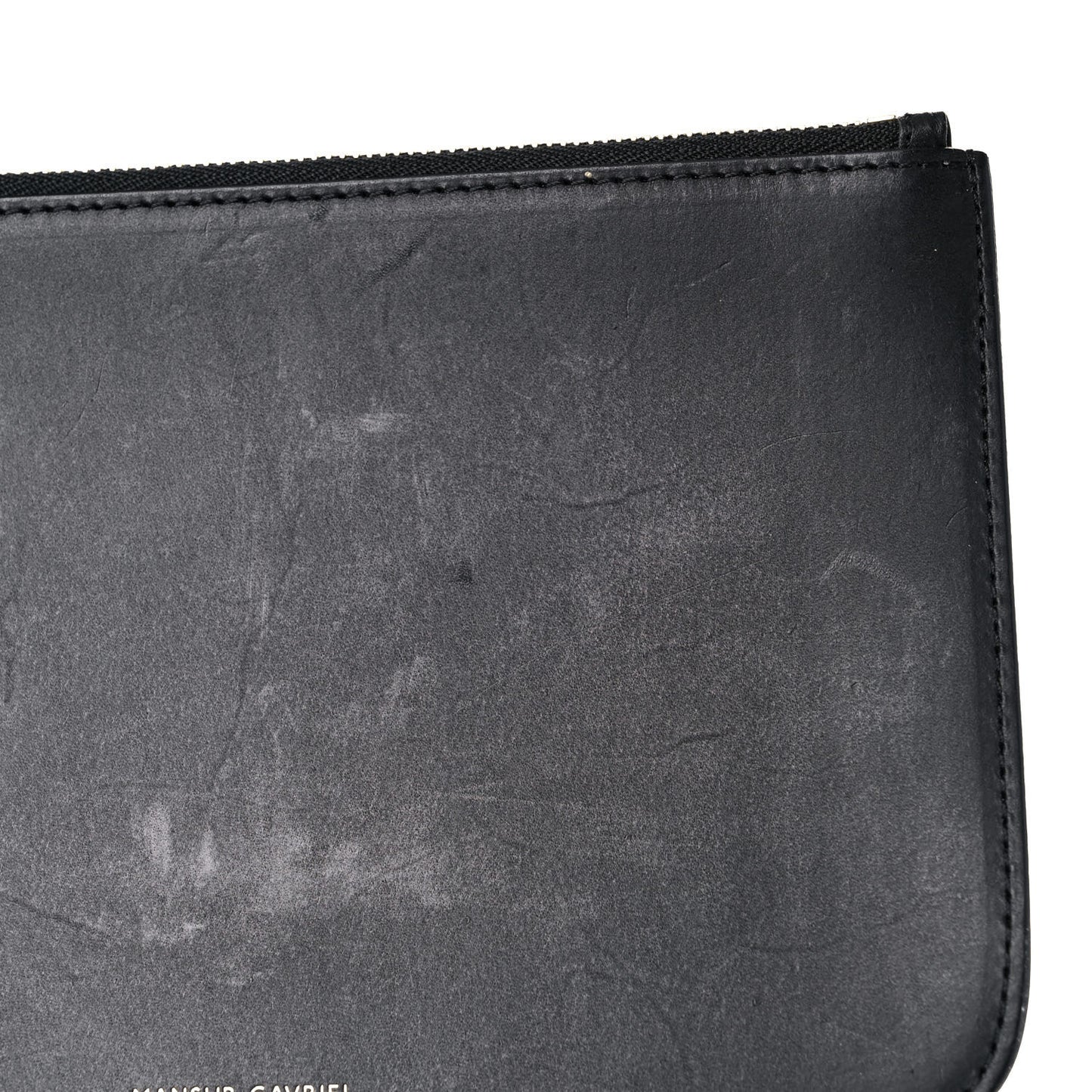 Vegetable Tanned Calfskin Bucket Bag Black Flamma
