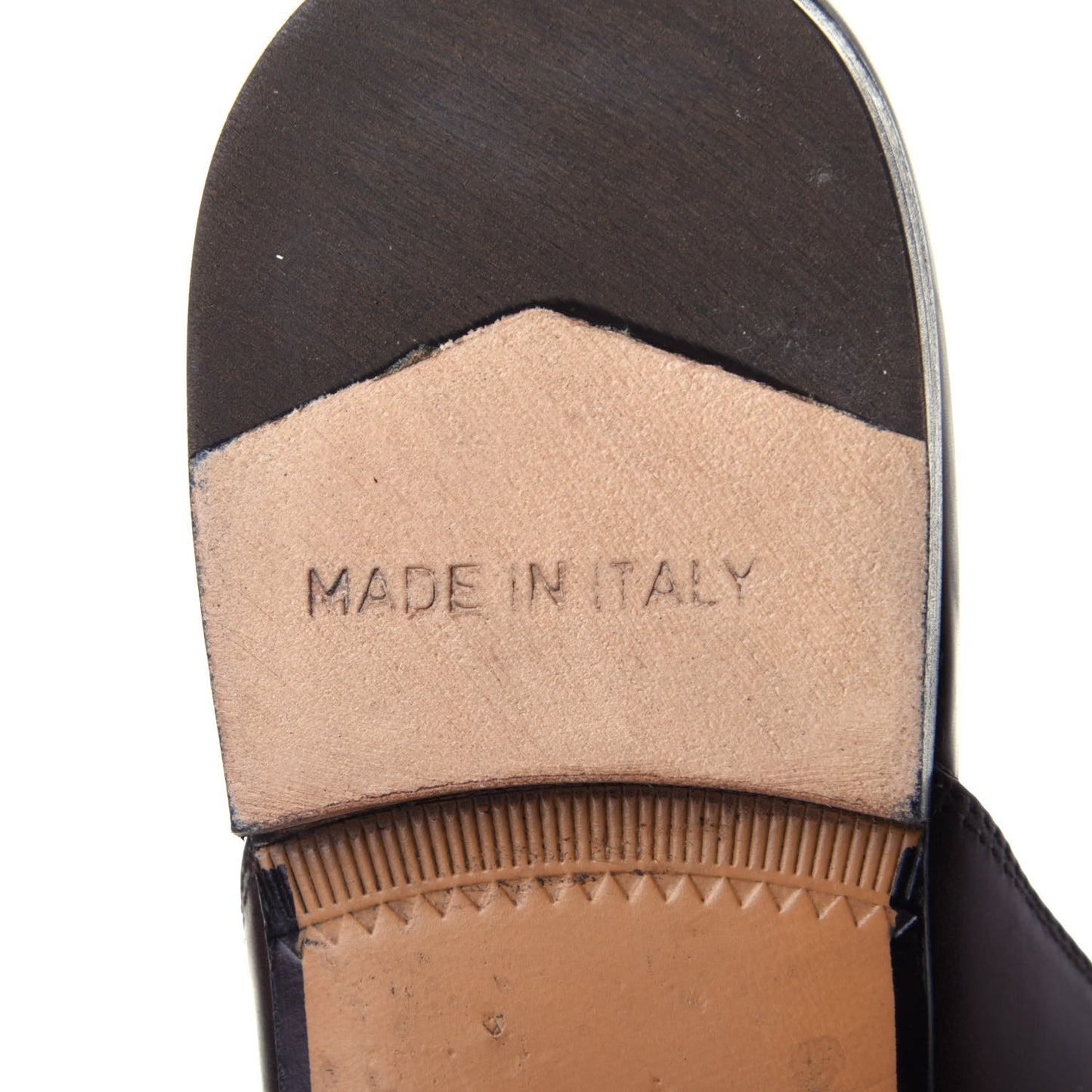 Calfskin Womens Princetown Slippers 39 Fondente Brown