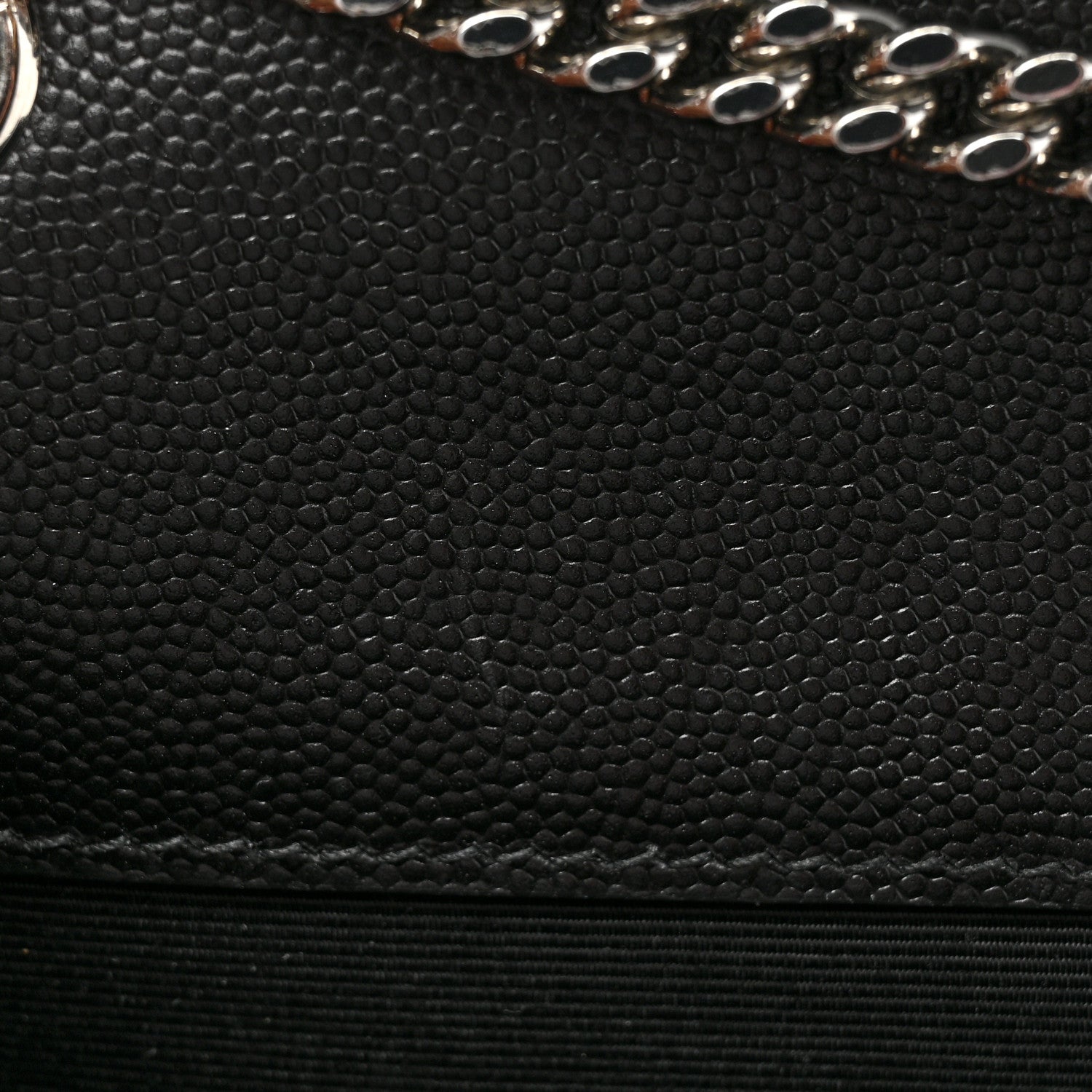 Saint Laurent Grain De Poudre Textured Mixed Matelasse Triquilt Small Monogram Satchel Black 8 of 13