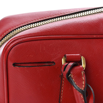 Prada Saffiano Lux Bowler Fuoco 11 of 11