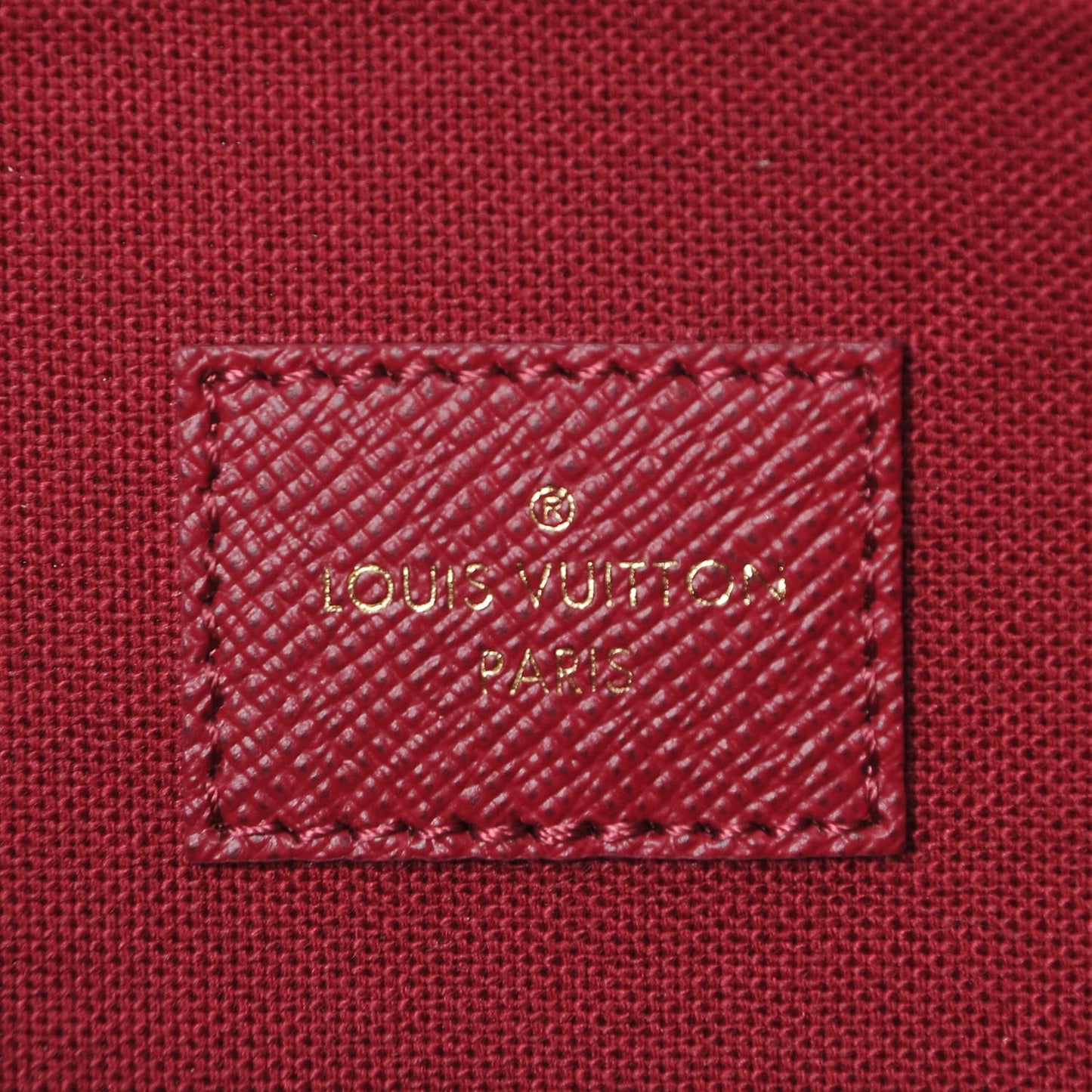 Monogram Pochette Felicie Chain Wallet Fuchsia
