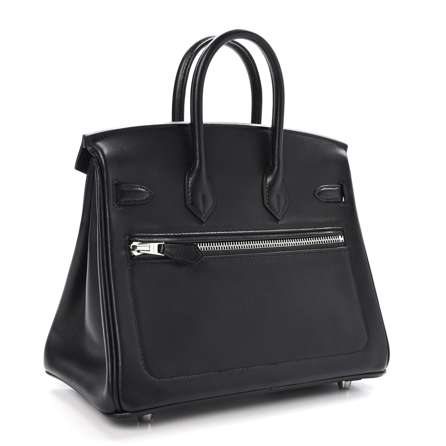 Hermes Veau Volupto Rock Birkin 25 Black 3 of 13