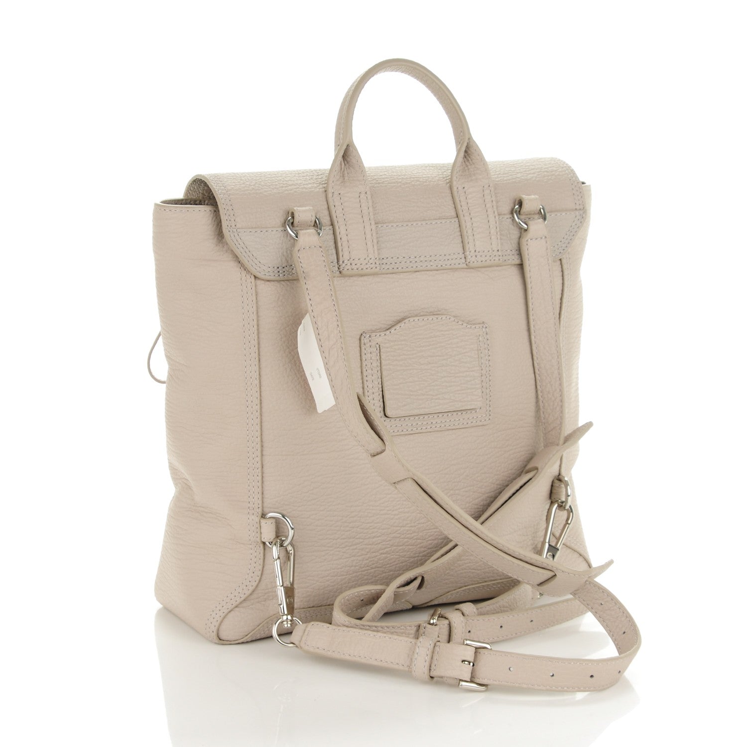 3.1 Phillip Lim 3.1 Textured Calfskin Pashli Backpack Feather 3 of 8