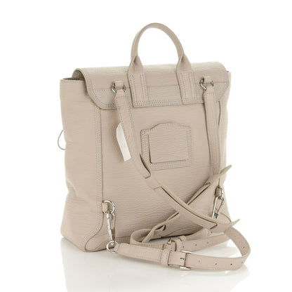 3.1 Phillip Lim 3.1 Textured Calfskin Pashli Backpack Feather 3 of 8