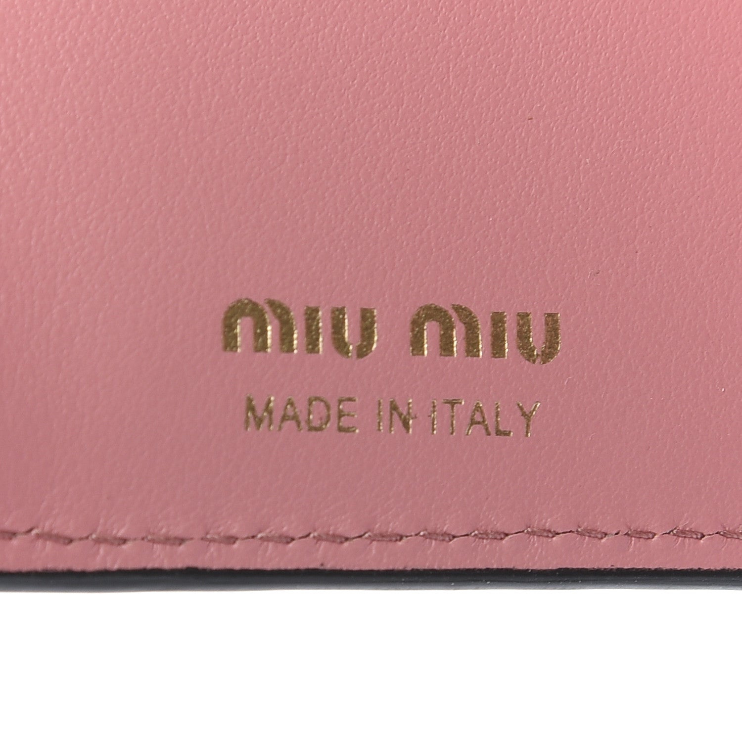 Miu Miu Patent Crocodile Embossed Saint Cocco Lux Flap Wallet Black Petalo 6 of 7