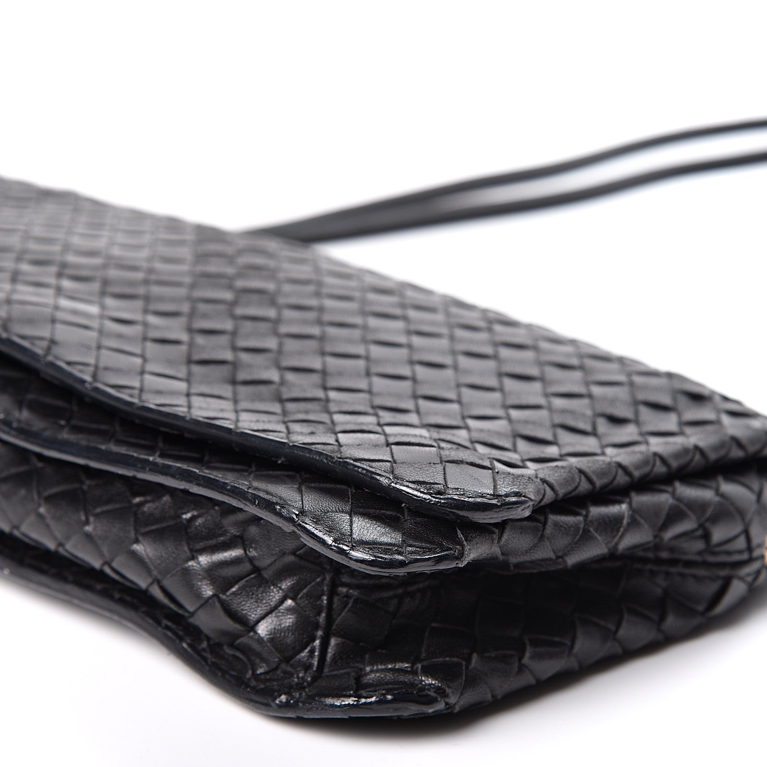 Bottega Veneta Nappa Intrecciato Crossbody Black 6 of 12