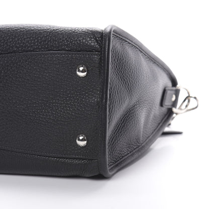 Prada Vitello Daino Shopping Satchel Black 11 of 12