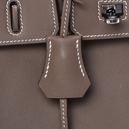 Hermes Swift Birkin 25 Etoupe 8 of 29