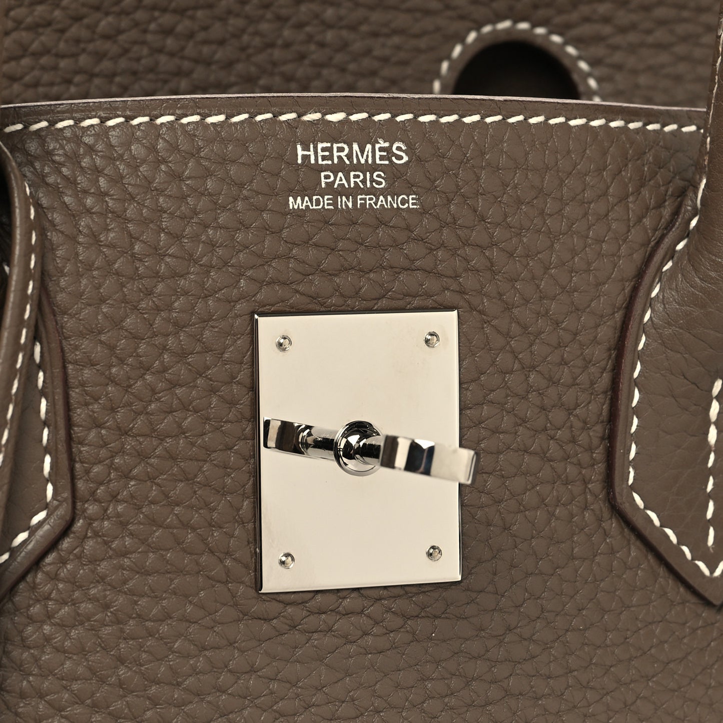 Taurillon Clemence Birkin 30 Etoupe