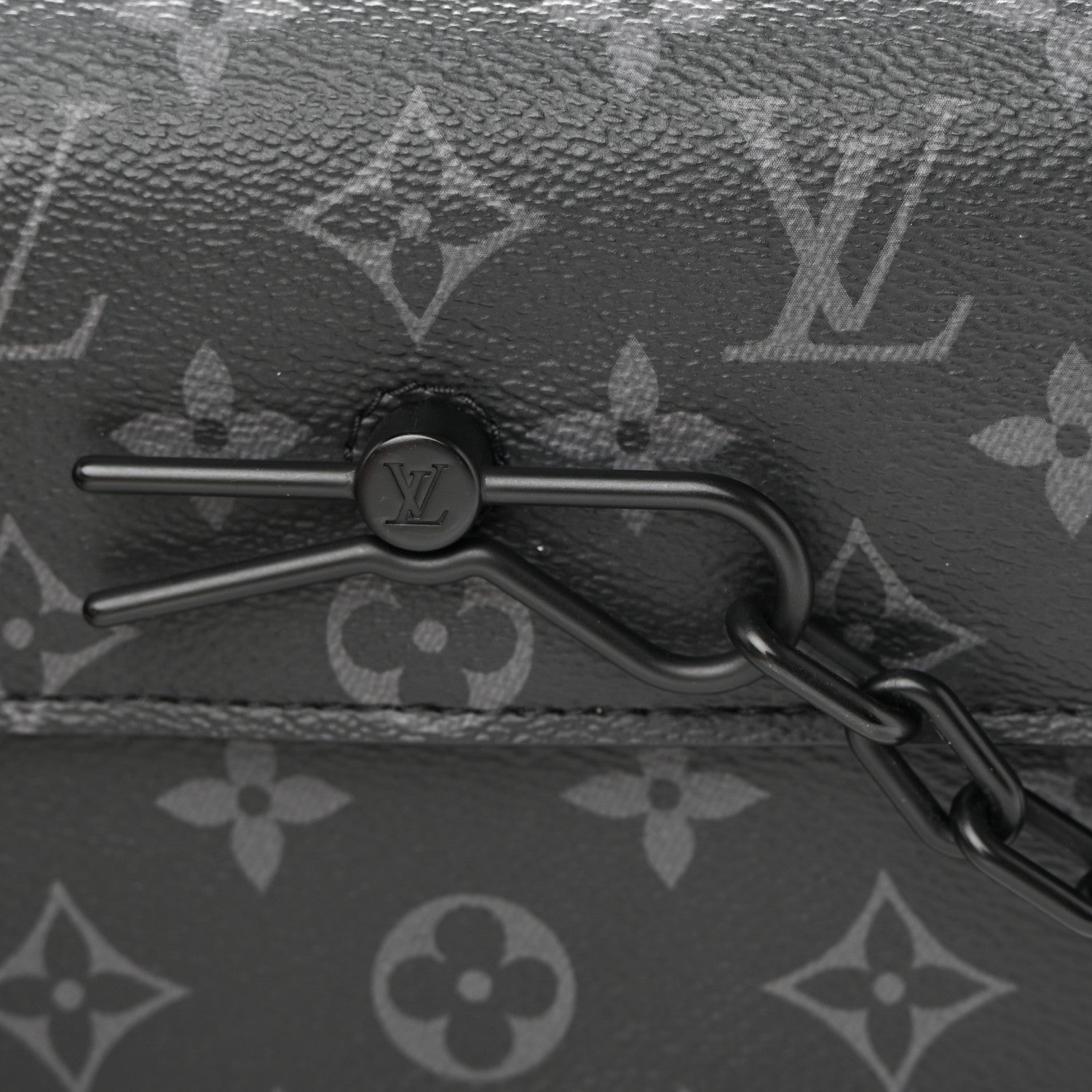 Louis Vuitton Monogram Eclipse Steamer Wearable Wallet 14 of 15