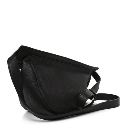 The Row Grained Calfskin Small Slouchy Banana Bag Dark Brown 3 of 10