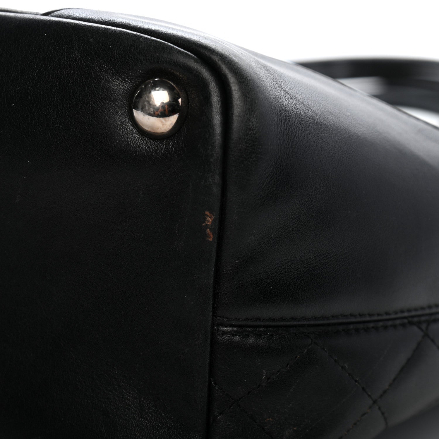 Chanel Calfskin Quilted Large Cambon Tote Black 12 of 12