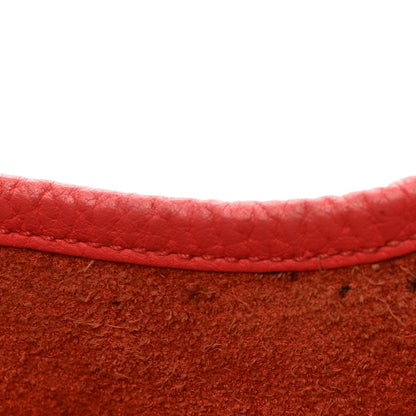 Hermes Taurillon Clemence Evelyne III PM Bougainvillea 11 of 15